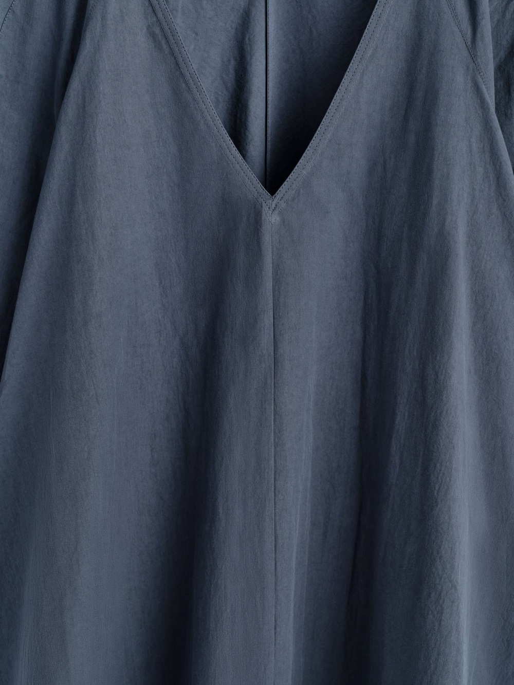 NWT (size 8) COS ROUNDED V-NECK COTTON MIDI DRESS - Picture 6 of 13